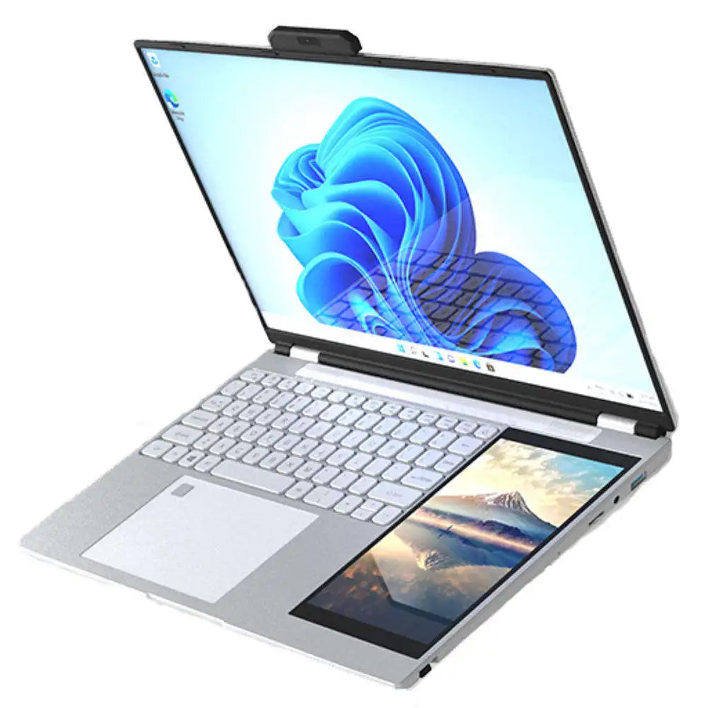 The Latest Dual Screen Ultra Slim Laptops Brand New Notebook N100 2.9Ghz 32Gb Ram 2Tb Ssd Multi-Purpose Device Business Laptop-0