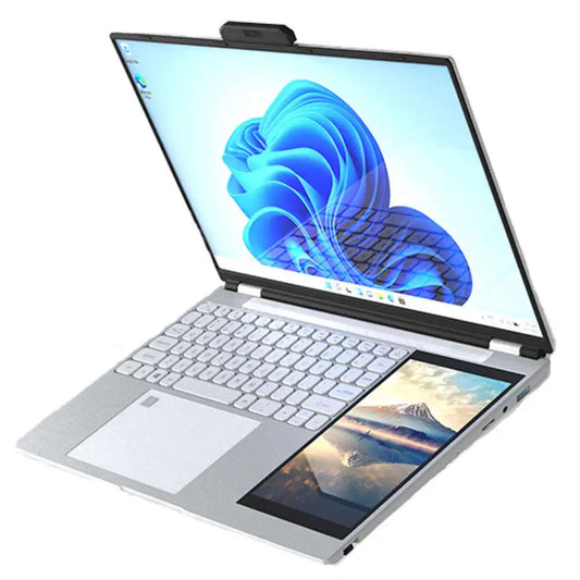 The Latest Dual Screen Ultra Slim Laptops Brand New Notebook N100 2.9Ghz 32Gb Ram 2Tb Ssd Multi-Purpose Device Business Laptop-0