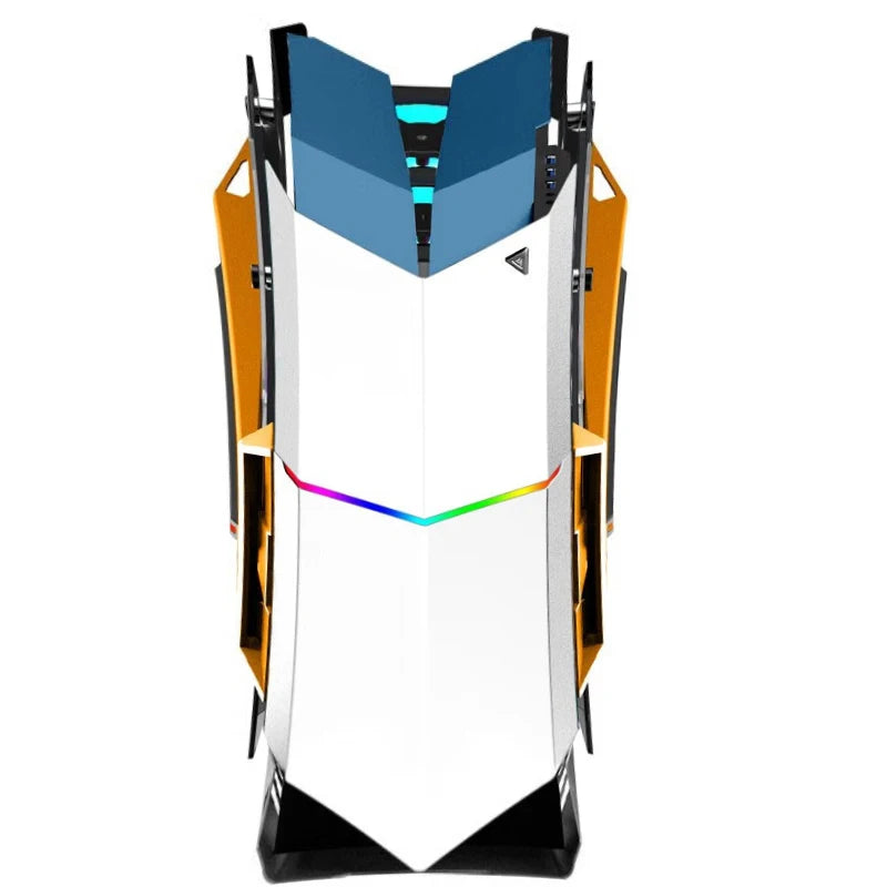 LOVINGCOOL Factory OEM Custom logo of Mid ATX Tower Gaming Compute case with Tempered Glass Computer CPU case Fans for Gaming PC-3